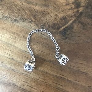 Pandora Flower Safety Chain - Retired